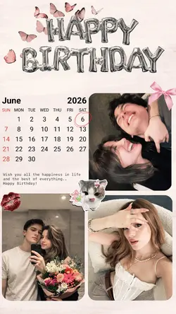 BIRTHDAY 06 JUNE