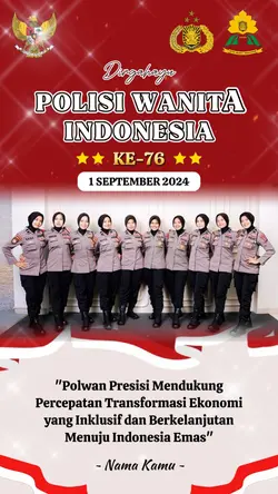 Dirgahayu Polwan 76