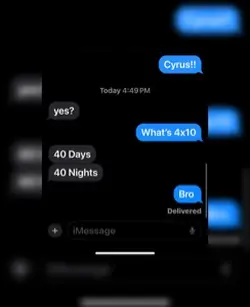 40 days and 40 night