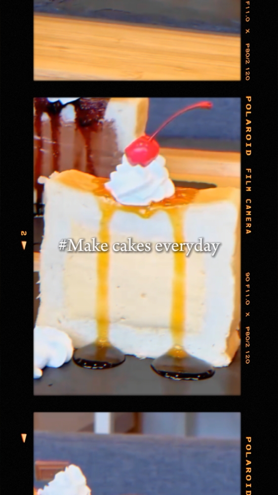 Make cakes everyday 
