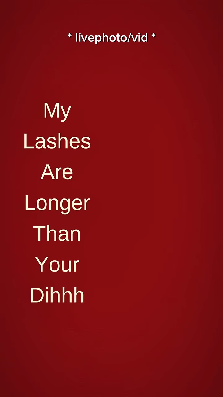 My lashes 