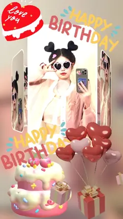 birthday stickers