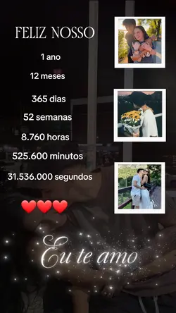 1 ano juntos