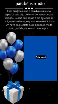 parabéns irmão
