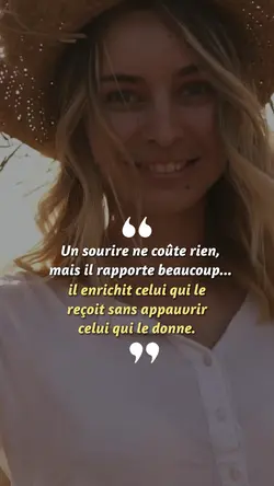 Sourire citation