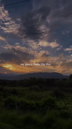 My peace 🤍