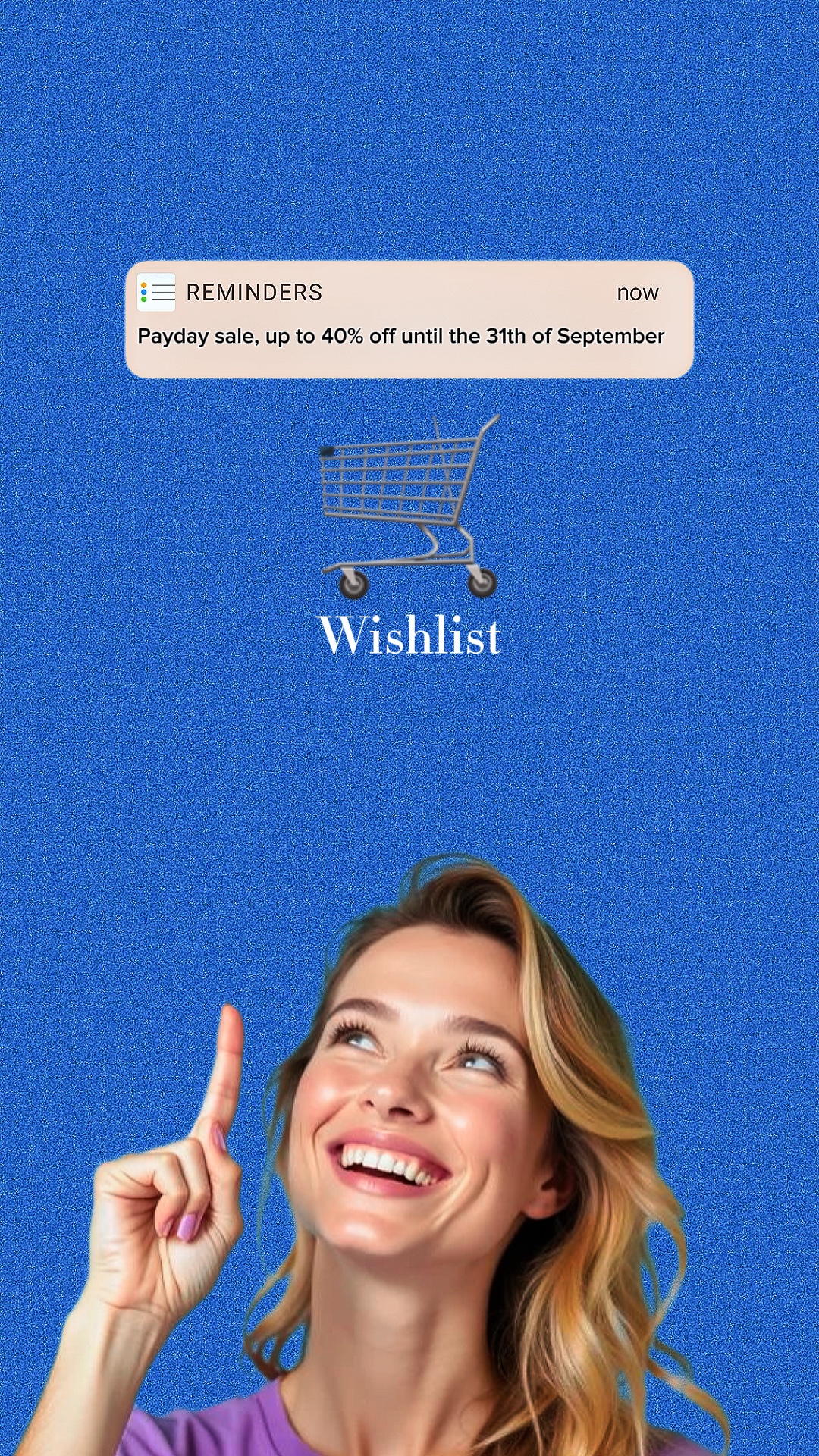 Anuncio de promoción de venta 