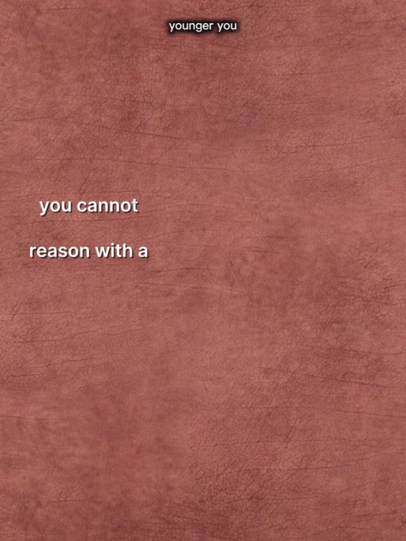 YOU CANNOT 