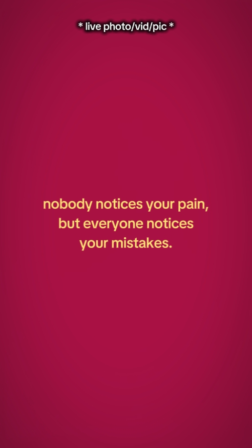 Nobodynoticeyourpain