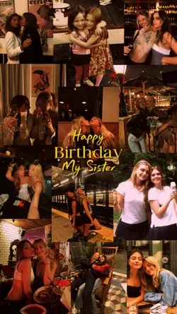 Birthday my sister