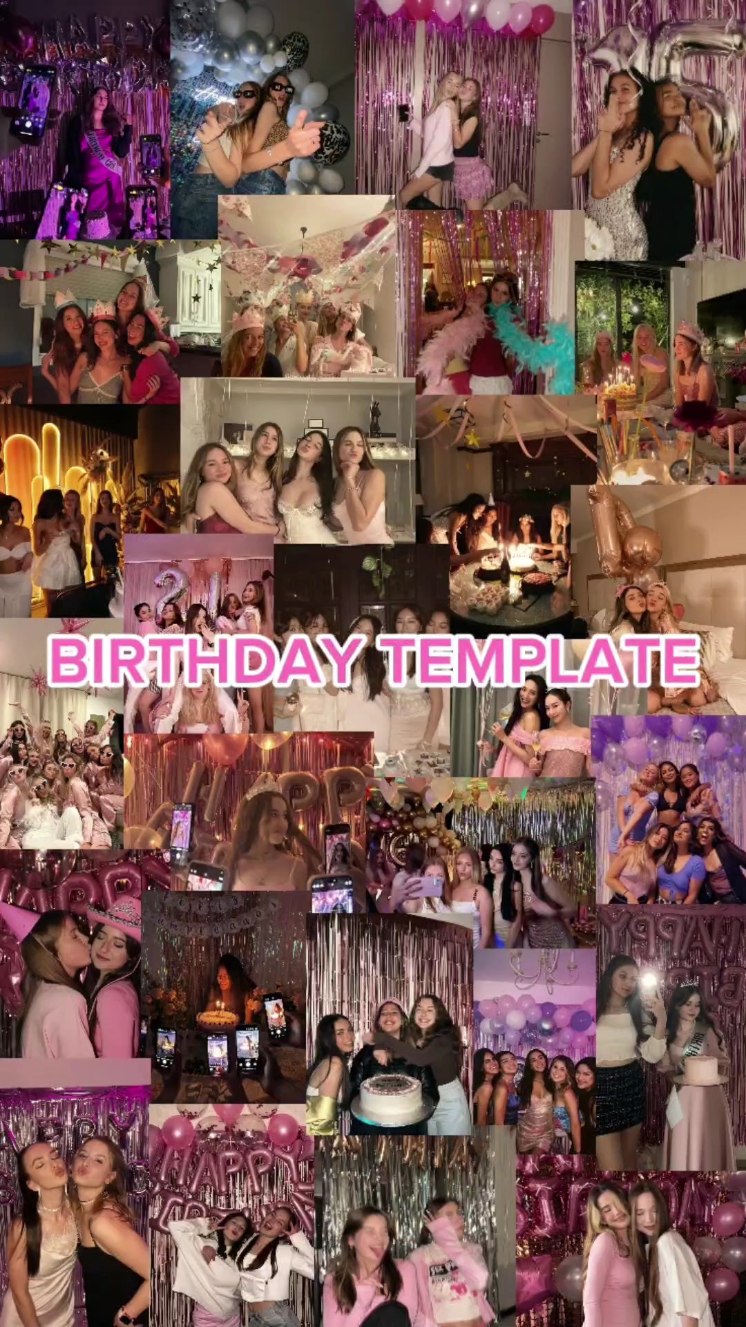 Aniversário da melhor amiga