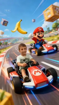 corrida superm
ario