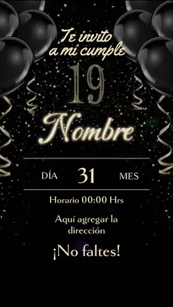 Invitación de cumple