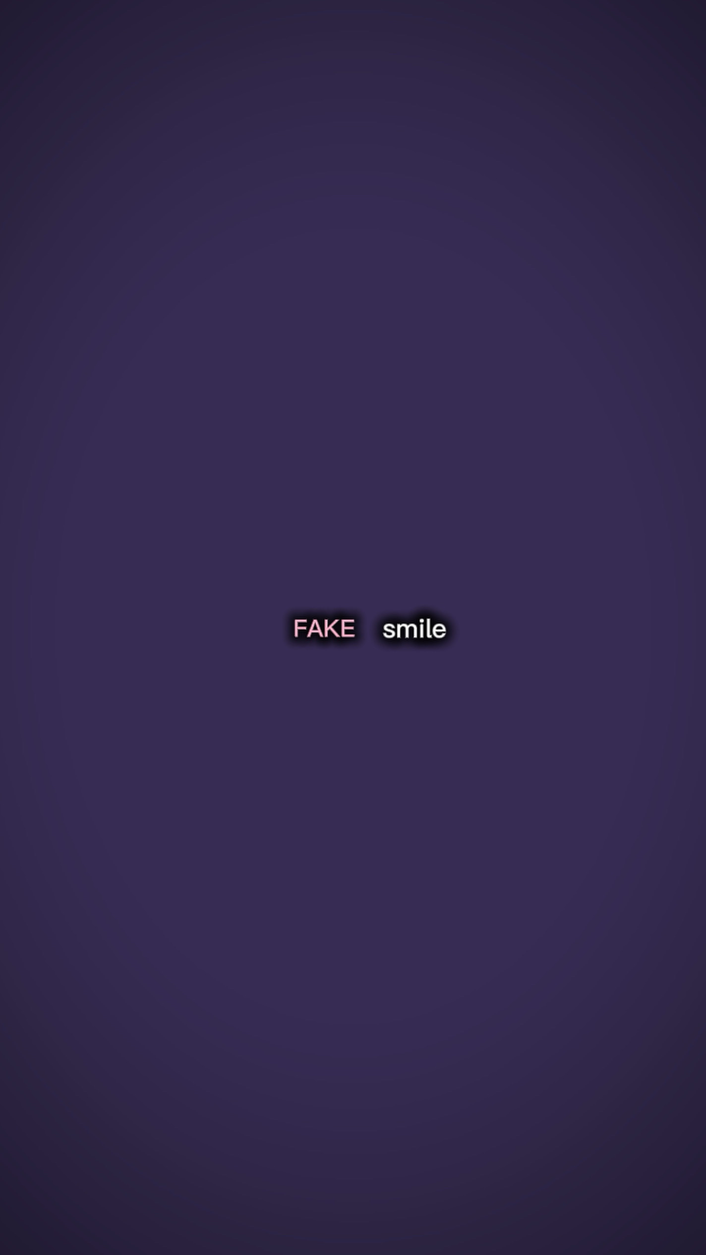 faux sourire 
