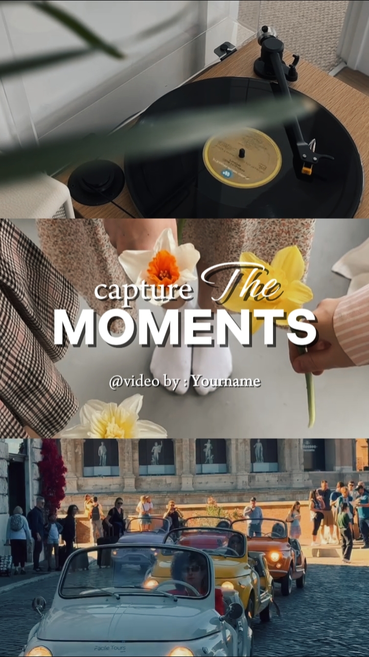 CAPTURE OS MOMENTOS