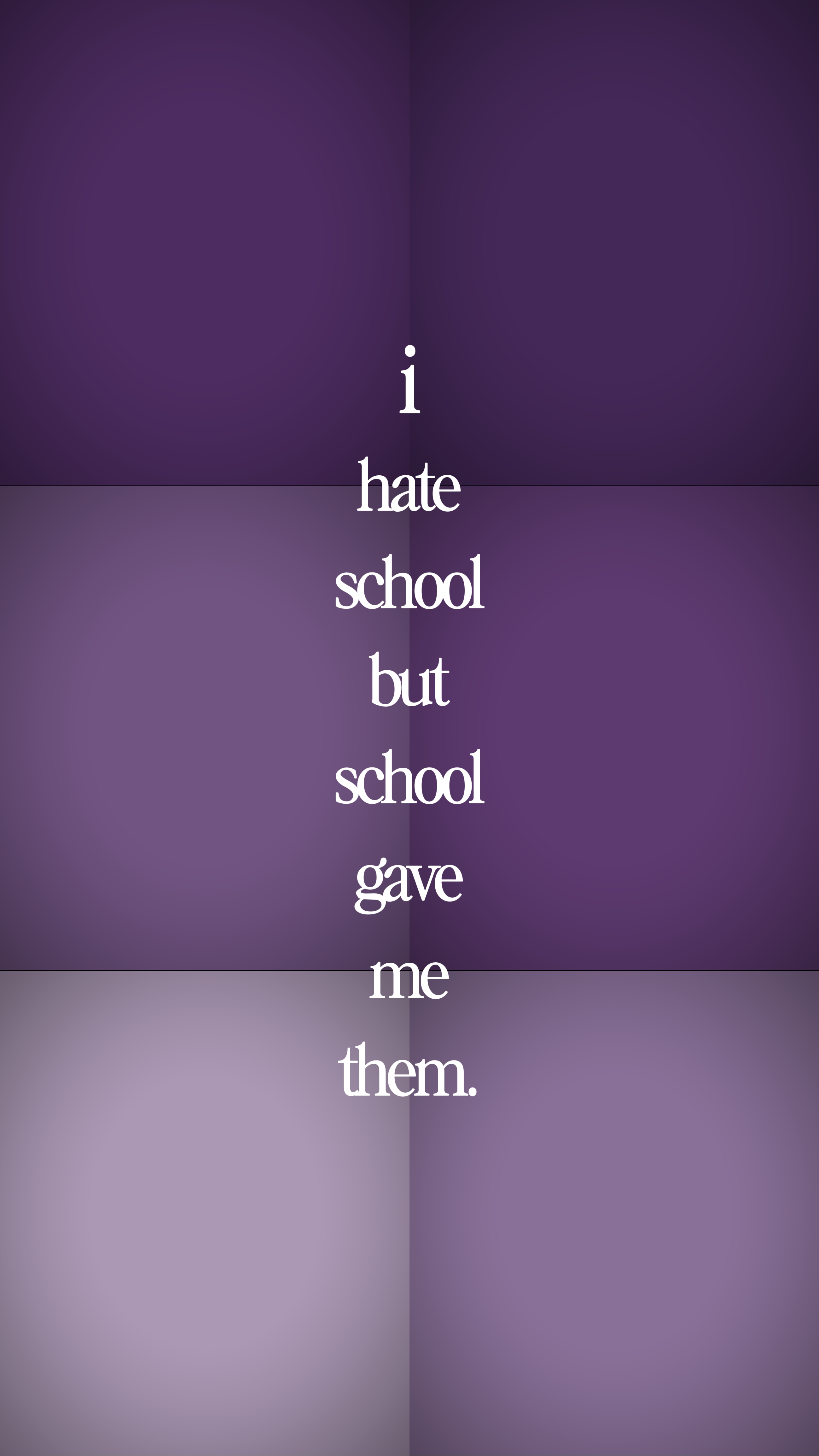 Odio la escuela pero...