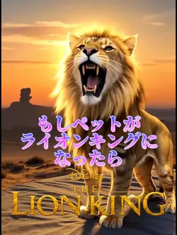 もしペットがライオンキングになったら
