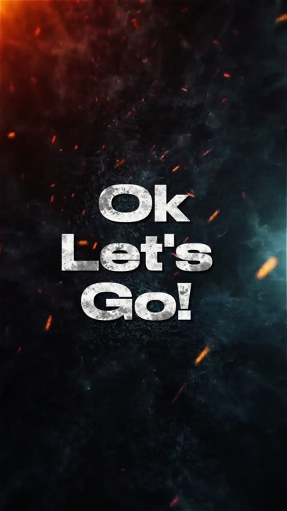 Ok let's Go! 
