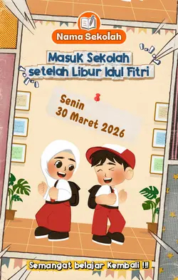 masuk sekolah 
