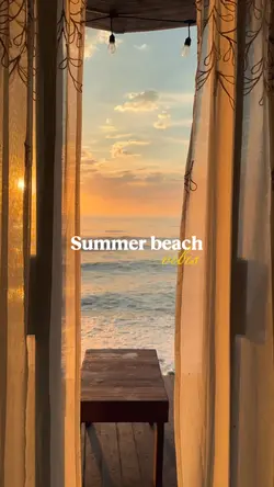 summer beach vibes