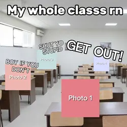 My whole class rn