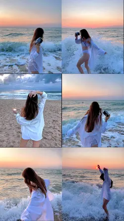 Girl on Beach
