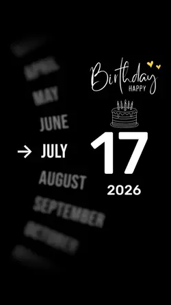 Hbd  17 July 2026 