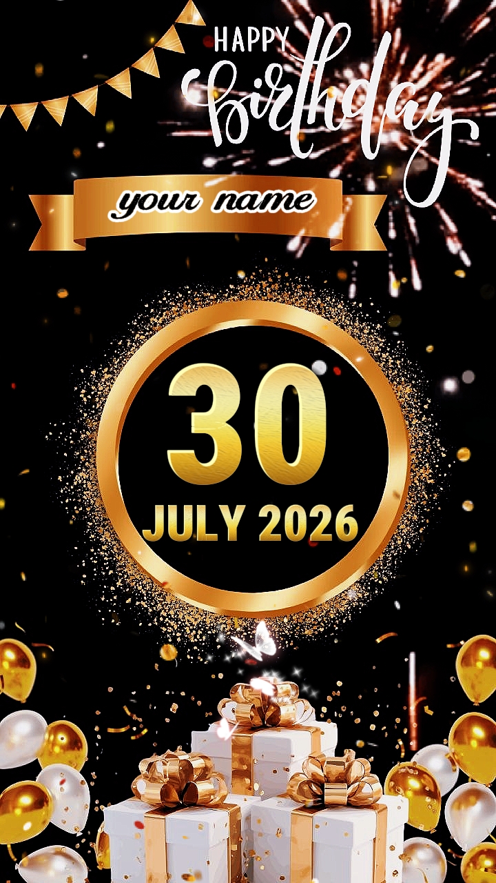 HBD 30 july 2026