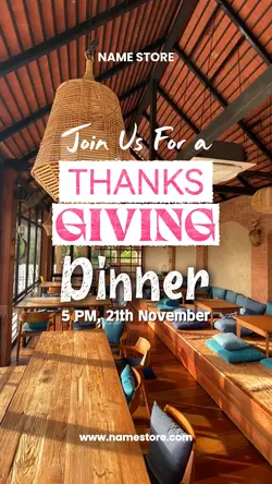 THANKS GIVING DINNER