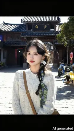 AI xoá người ở sau