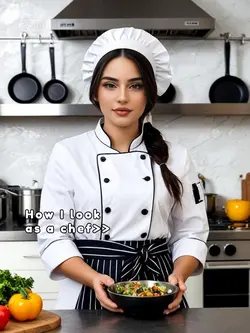 How I look as a chef