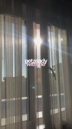 get ready with me 🎀.