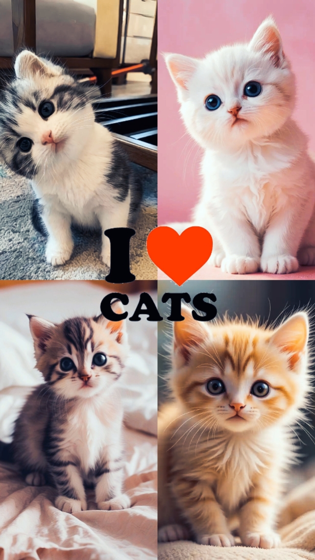 Ich liebe Katzen