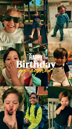Birthday nephew