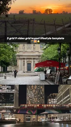 3 grid 9 vids