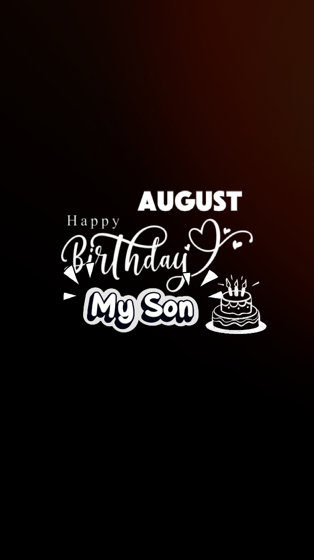 Aniversário meu filho
