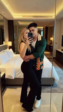 Couple Miror Selfie
