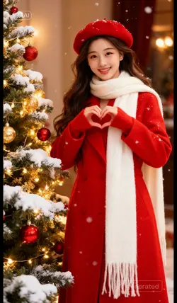 Ghép Giáng Sinh AI 