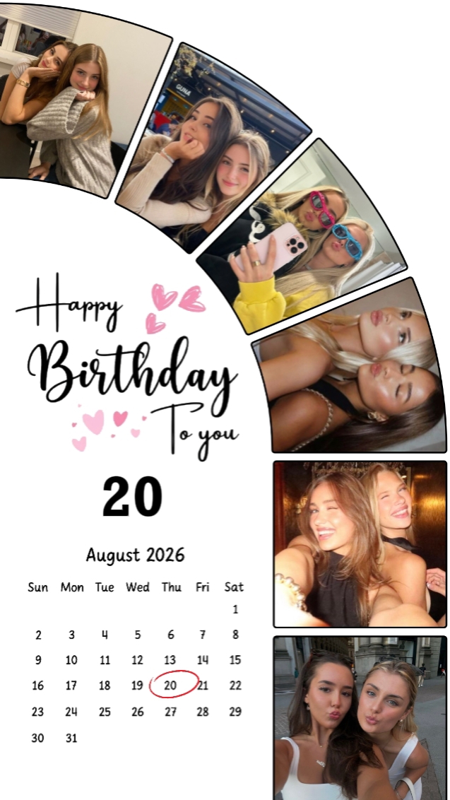 Birthday 20 August 