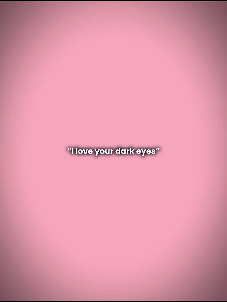 Meine dunklen Augen?