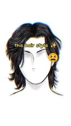 wolf cut boys hair