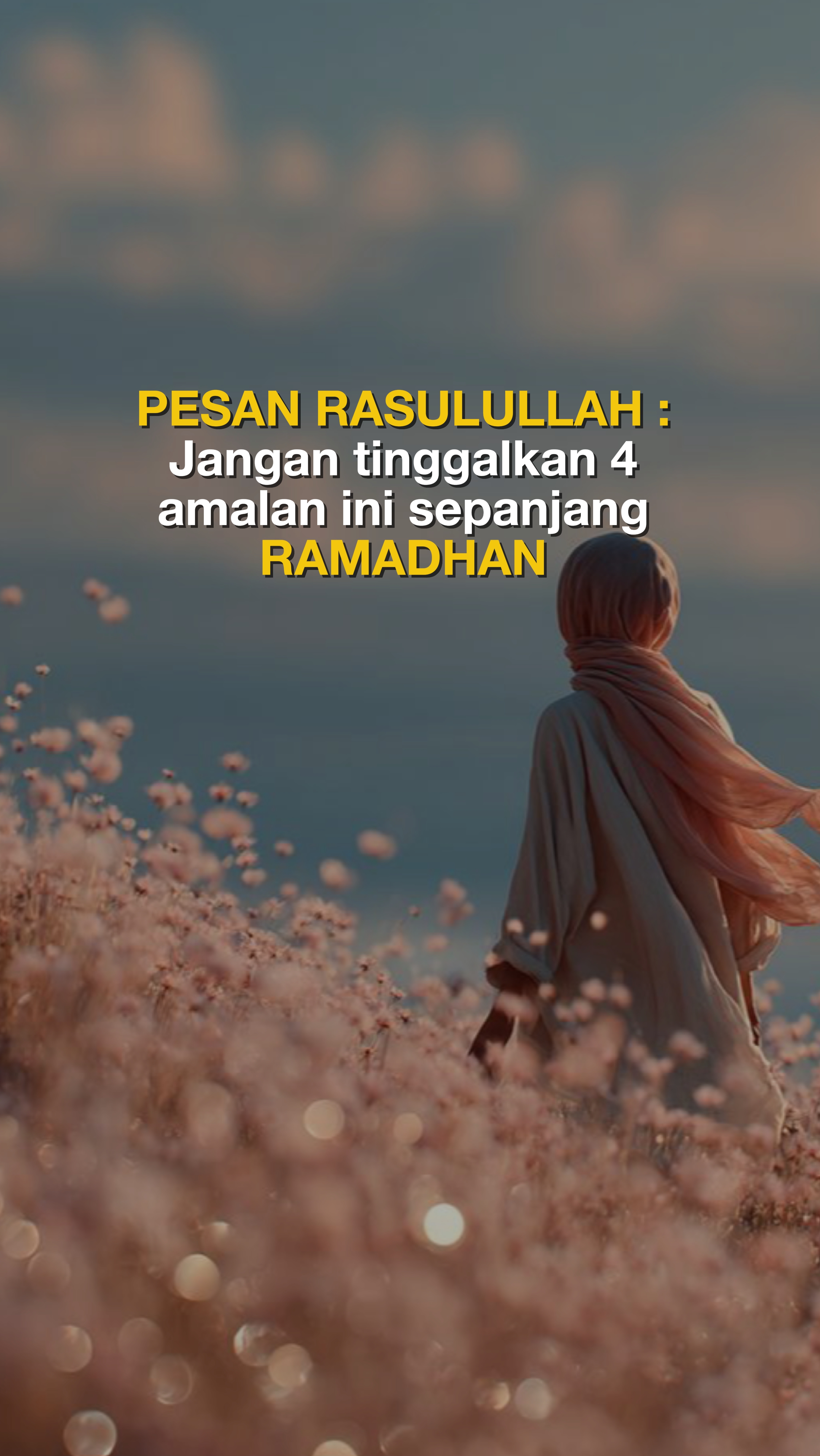 Pesan Rasulullah
