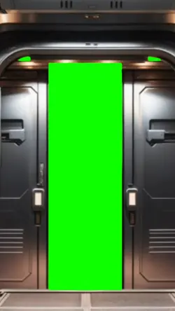 spaceship door openi