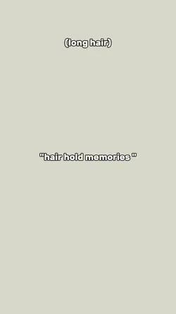hair hold memories 