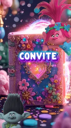 Convite Trolls 