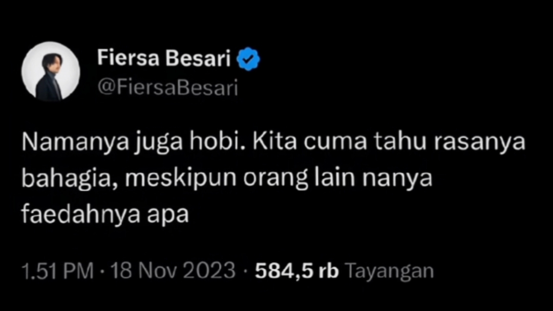 yg penting bahagia
