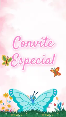 Convite jardim