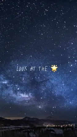 LOOK AT THE 🌟