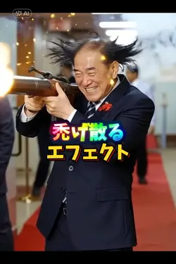 禿げ散る爆笑おもしろ動画エフェクト