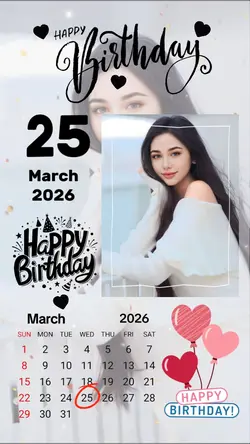 birthday 25 march